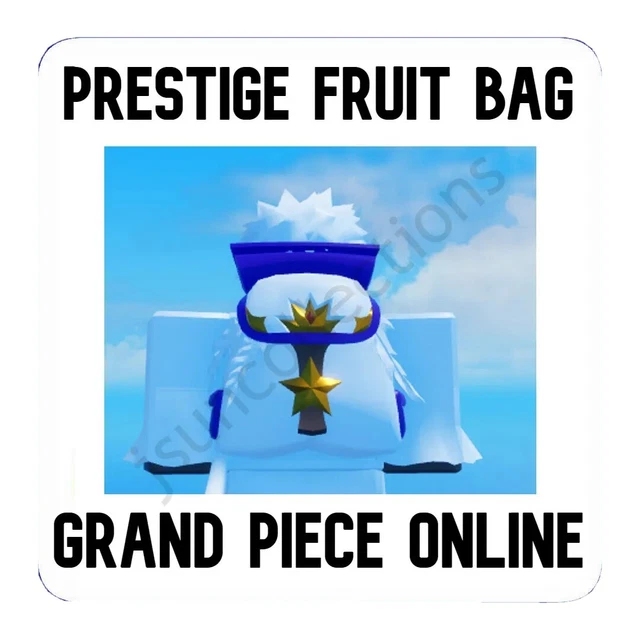 ROBLOX GPO Grand Piece Online Prestige bag PBAG Prestige