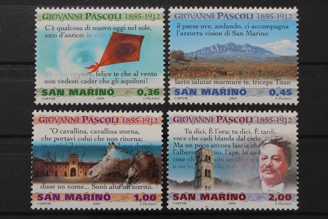 San Marino, MiNr. 2220-2223, postfrisch / MNH - 202277