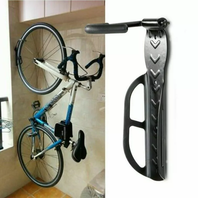 2 Ganci Portabici da Muro Supporto Staffa bicicletta Appendi MTB Corsa Acciaio