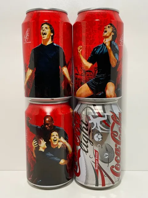 Coca Cola Coke Cans; Ruud Nistelrooij Fifa Football Wc 2006 Single Cans, Holland