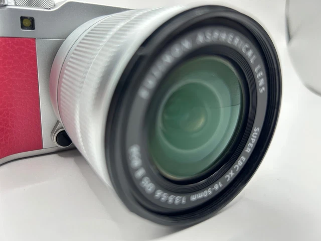 Fujifilm X-A3 XC 16-55mm OIS II Lens Pink Digital SLR Camera Box Excellent 3
