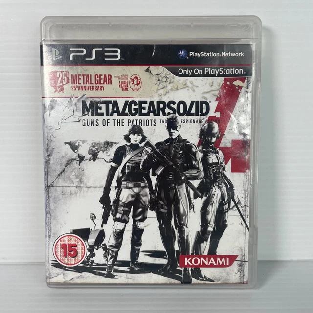 Metal Gear Solid 4 25th Anniversary Edition | Sony PlayStation 3 PS3 PAL