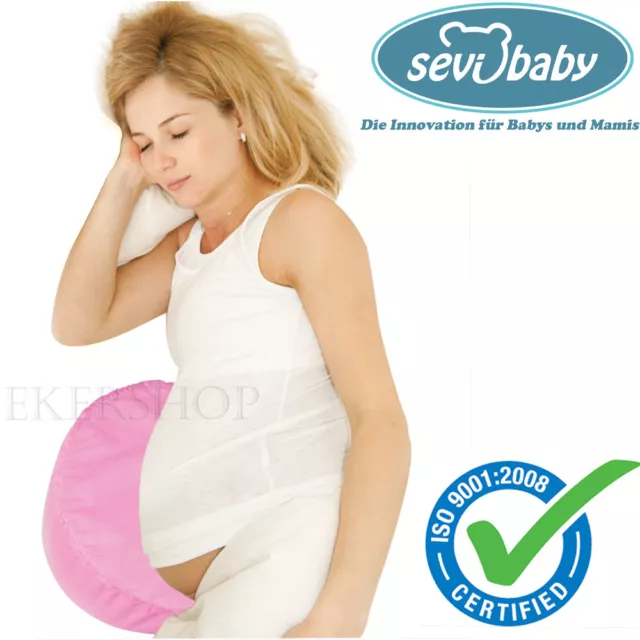 Sevibaby Ergonomique Coussin de Grossesse Lit pour Côté Blanc 174