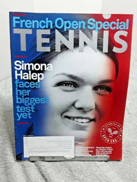 SIMONA HALEP Tennis Magazine June 2018 French Open