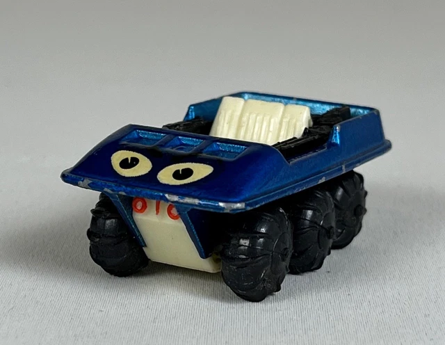 MAJORETTE AMPHIBIE N°256 rouge guépard Rare vintage jouet