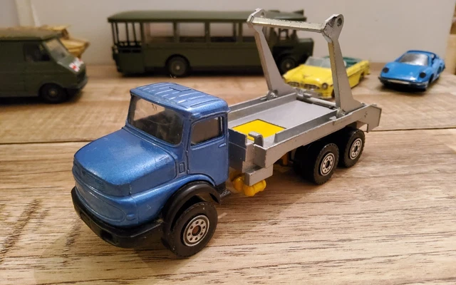 302S 1974'S SOLIDO 361 France Mercedes LP 1418 Camion Echelle 1:50