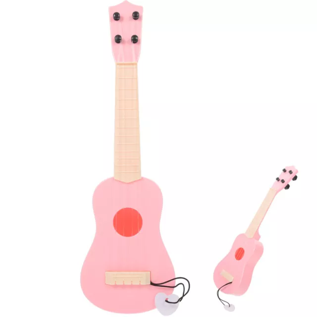 5 Count Mini Ukulele Plastic Toddler Toys for Kids Guitar Baby Educational