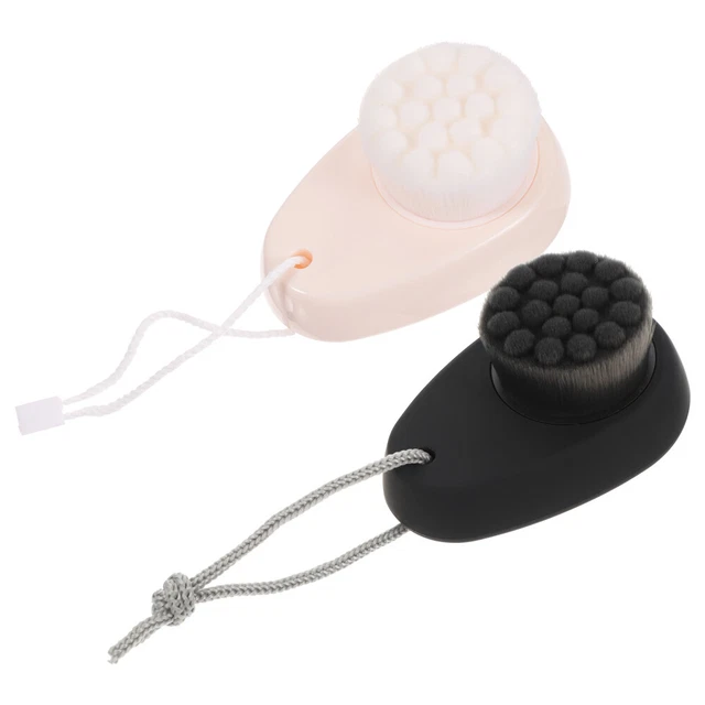 2 PIEZAS - Cepillos de limpieza para manual de lavado facial peeling herramienta de limpieza