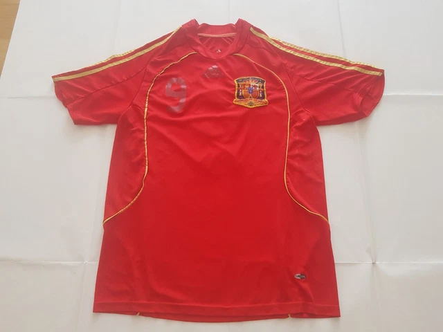 Maillot Espagne 2010 Campeones – Homme Taille XL, Rouge, édition Victoire Coupe Du Monde