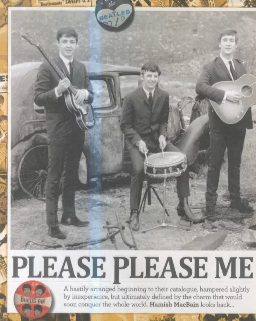 NMEM7 ADVERT/PICTURE 11X9THE BEATLES PLEASE PLEASE ME HAMISH McBAIN LOOKSBAK