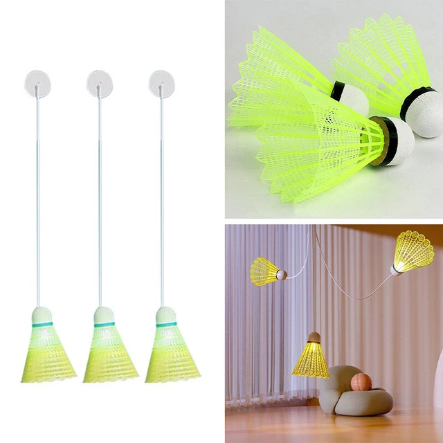 Self Practice Trainer Aid Single Badminton Training Device Backyard BeginnAF