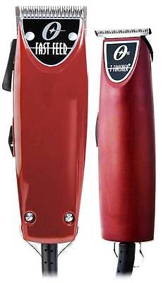 Oster Fast Feed Clipper + T-Finisher Trimmer Professional Barber Hair Cut Combo