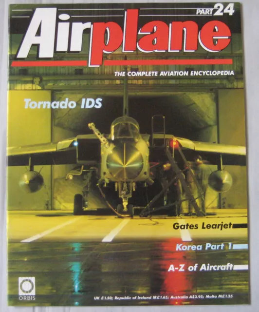 AIRPLANE ISSUE 24 Panavia Tornado IDS Cutaway drawing & poster, Learjet ...