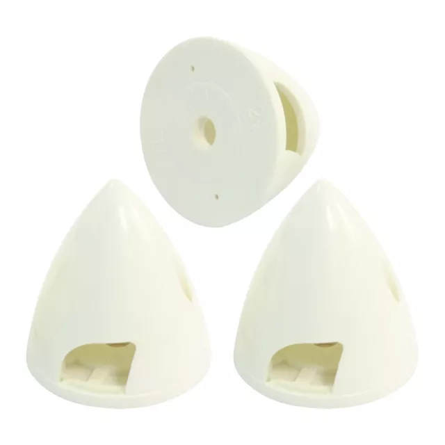 3pcs RC Pièce rechange avion 2 Pale Prop Hélice Cap 57mm/2,25"