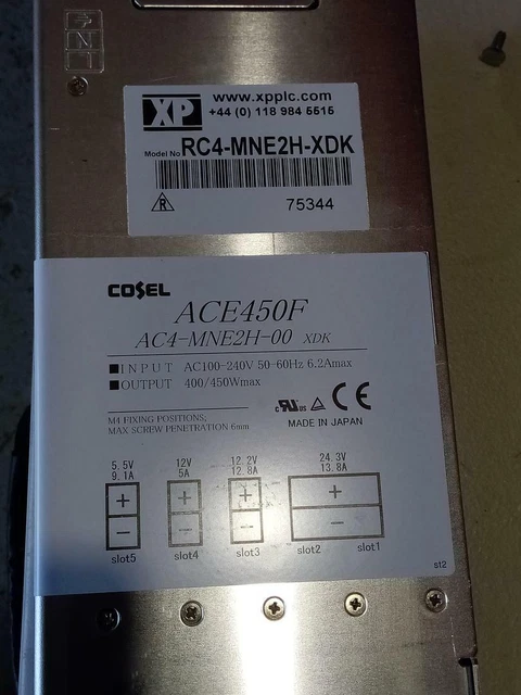 Cosel Power Supply ACE 450F AC4-MNE2H-00 (DEK)