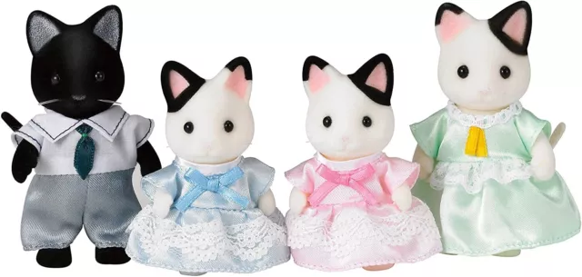 Sylvanian Families - Smoking Katze Familienspielzeug **BRANDNEU & KOSTENLOSER VERSAND** 2