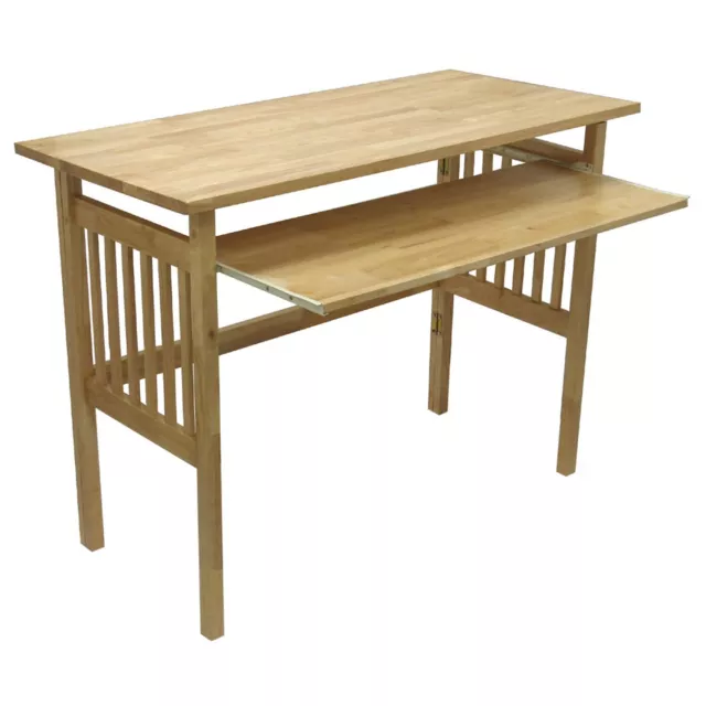 Winsome Wood Computer Desk with computer key board, Foldable