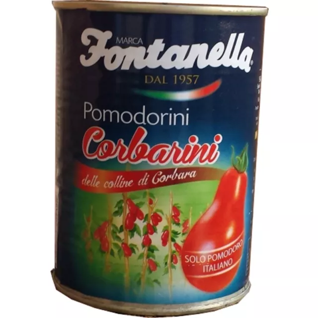 Tomates Cherry Corbarini 500 Gr. Easy Open - Cartón 12 Piezas