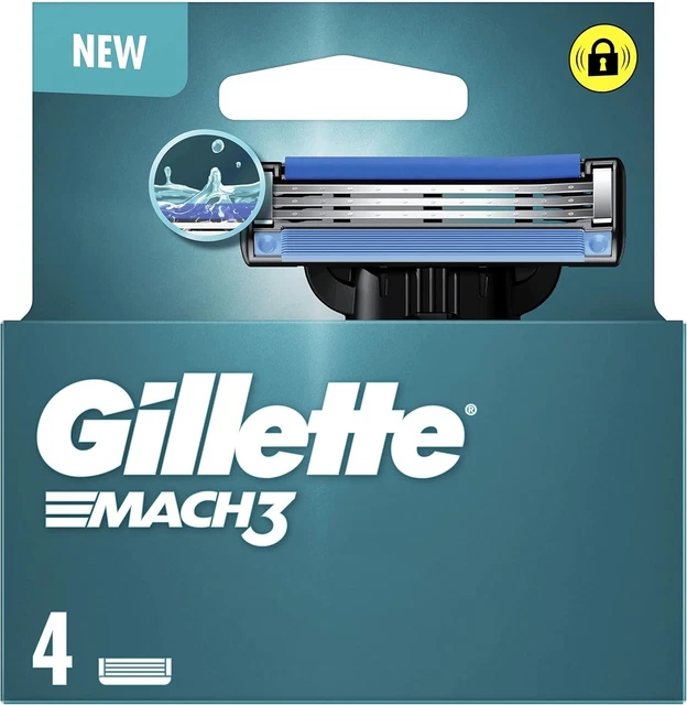 Lames De Rasoir Biocura Man - 5 Lames Double Tranchant - Compatible Wilkinson/BIC - Fabriqué En France