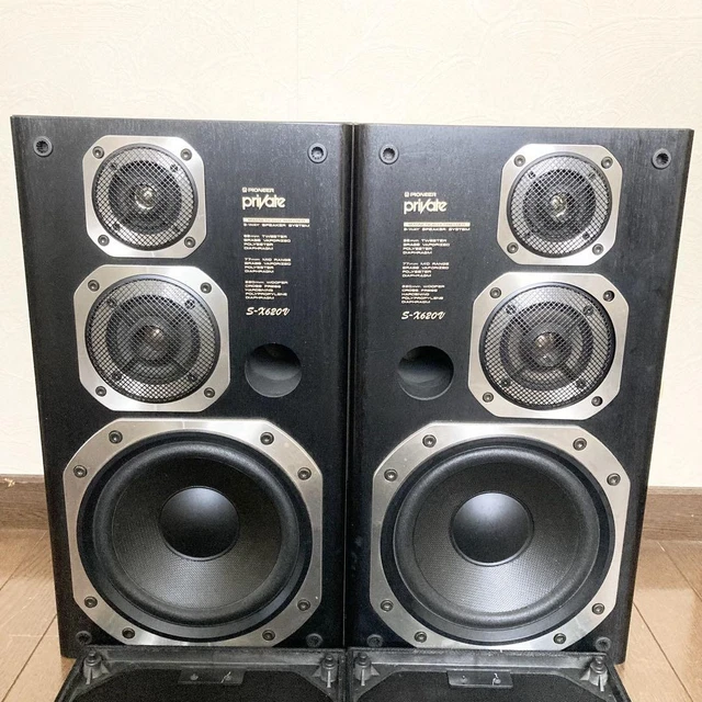 PIONEER S-X620V 3-WAY Speaker Pair Japan Made Tested Working