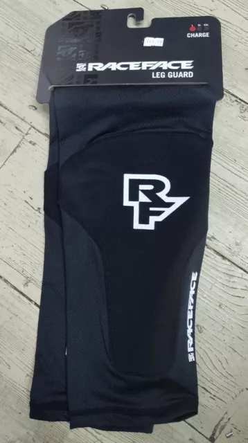 Race Face Charge Stealth Knee/Shin Guard XL