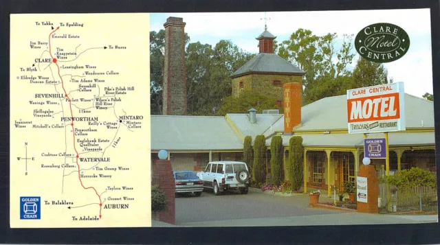 T1336 Australia SA Clare Motel Old Brewery postcard