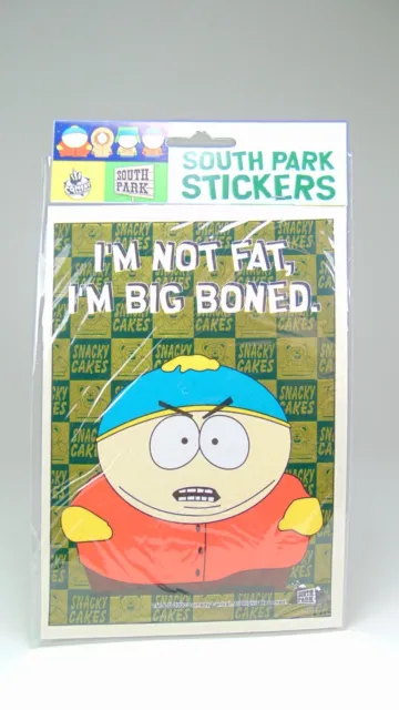 Stickers Autocollant 20Cm X 15Cm  South Park Comedy Central Vintage 2000 Cartman