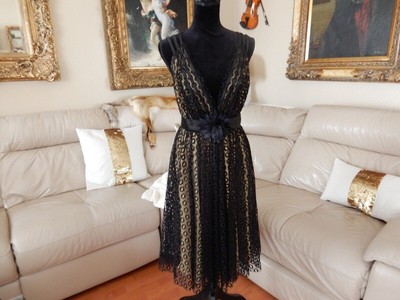 $600 MARC BOUWER GLAMIT LACE Sexy Cocktail Marilyn Monroe's Hollywood DRESS 6