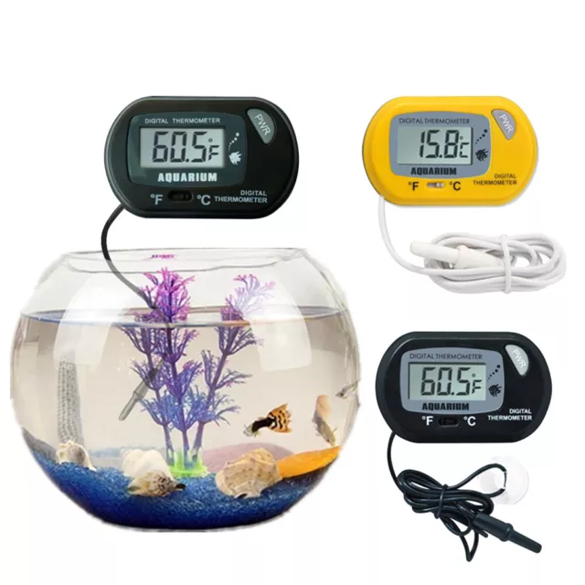 Reptile Tank Meter LCD Thermometer Aquarium Fish Tank Digital Thermometer