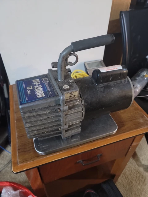 JB Industries DV-200N 7 CFM 2 Stage Platinum Vacuum Pump - Tested Works