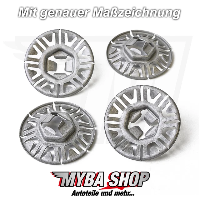 15 Clips De Fixation Pour Portes De Voiture | Compatibles Avec Plusieurs Modèles Opel | Référence 24405740 | Pour Levier De Commande Et Mécanisme De Verrouillage - 7