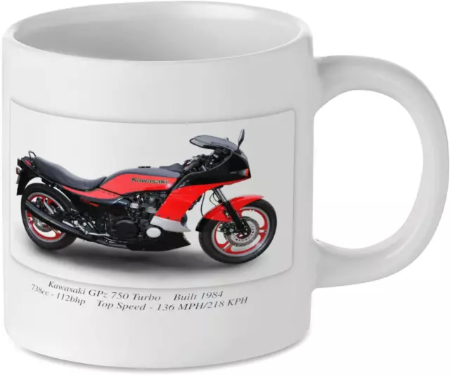 Kawasaki GPz 750 Turbo Motorbike Motorcycle Tea Coffee Mug Gift Printed UK