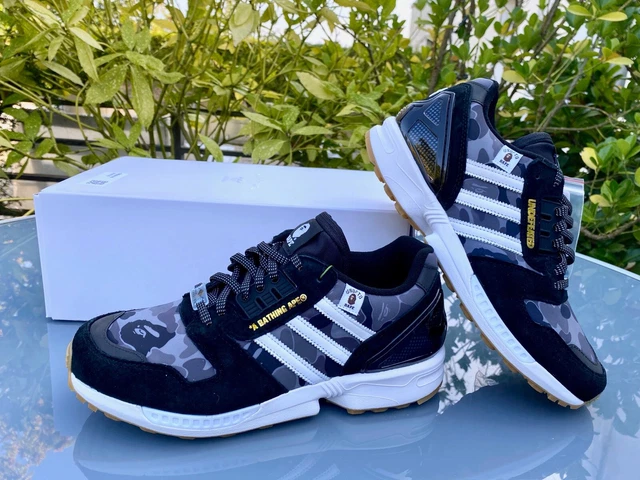adidas ZX 8000 x BAPE UNDEFEATED black 6 7 8 9 10 11|40 41 42 43 44 45 46 FY8852