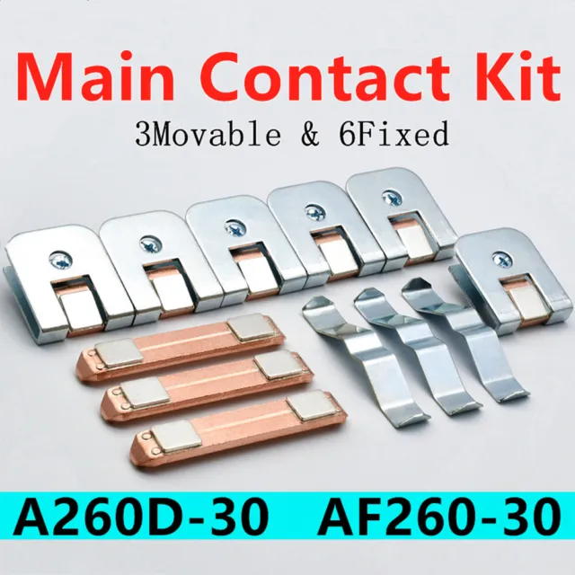ZL260 contact kit,ZL260 contact kit Fit for A260 AE260 AF260 Contactor 2