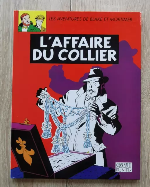 Blake Et Mortimer ** Tome 9 L Affaire Du Collier  ** 1999 Pub Esso Jacobs