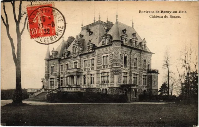 CPA Rosoy en Brie Chateau du Breuil FRANCE (1301090)