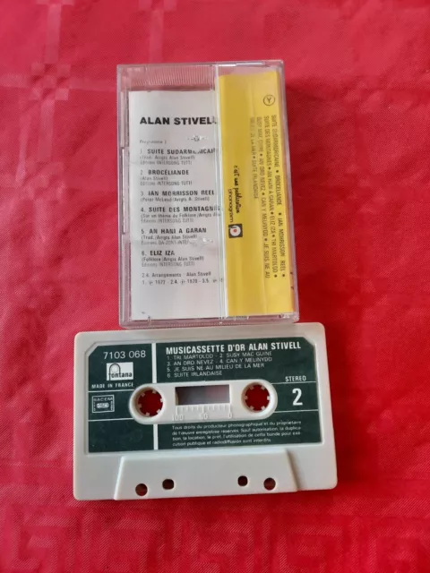cassette audio Alan Stivell " Les plus grands succès " 3