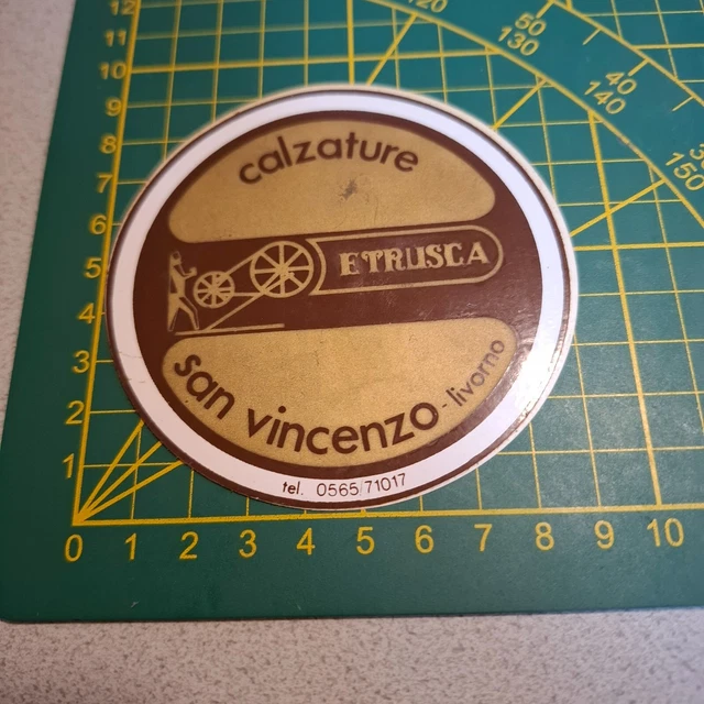 Autocollant Vintage Selle San Marco – Années 80, Fabriqué En Italie, état Impeccable