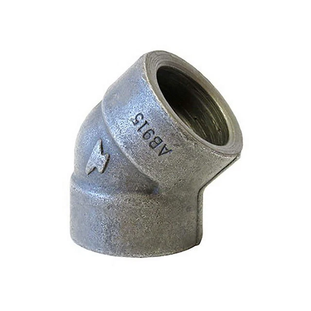 ANVIL 0362014409 45 Elbow, Forged Steel, 3 in,Class 3000