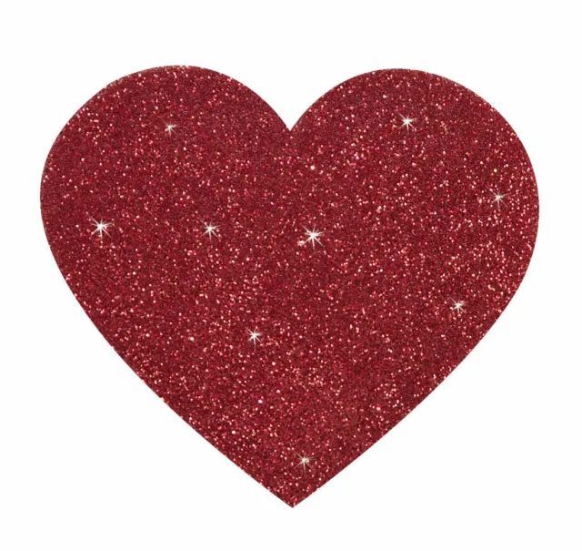 Pasties sexy cuore rosso gioielli petto accessori