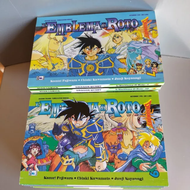 L'EMBLEMA DI ROTO Dragon Quest completa 1-21  STAR COMICS