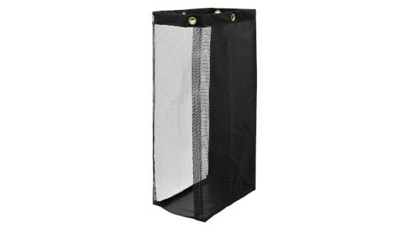 Rubbermaid FG9T9101BLA Executive Side-Load Mesh Linen Bag, 1/ea