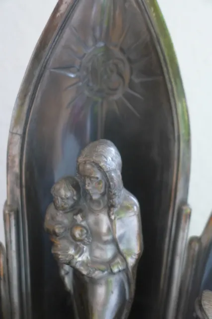 Tischaltar Maria Altar mit Spieluhr: Marianisches Jahr 1854 - 1954 3