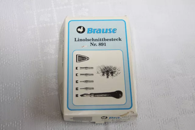 Brause Linolschnittbesteck Nr. 891