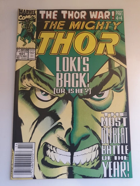 Marvel Comics - The Mighty Thor Vol 1 #441 - Dec 1991 - FN/VFN