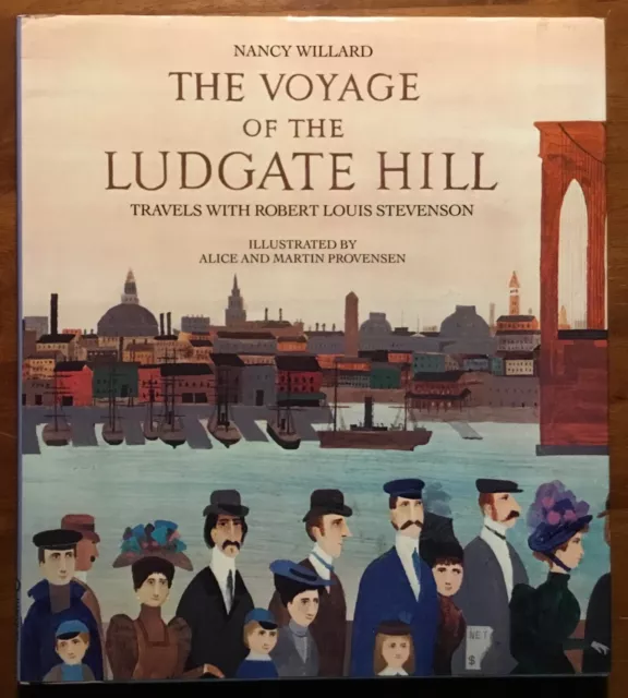 VG 1987 HC DJ 1st Edition Voyage Ludgate Hill Alice Martin Provensen Caldecott