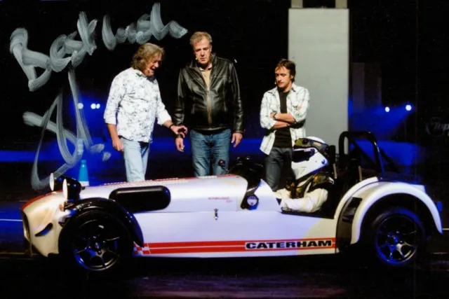 Jeremy Clarkson Hand Signed 6x4 Photo Top Gear The Grand Tour Autograph + COA