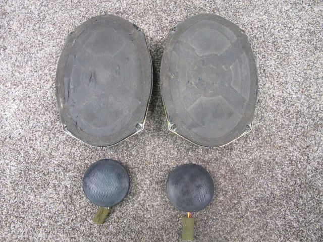 🥇95-99 Mitsubishi Eclipse Set Of 4 Rear Left & Right Tweeter Speaker Oem
