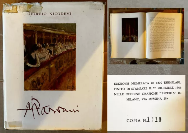 GIORGIO NICODEMI - "POMPEO MARIANI" edizione numerata 104 tavole 1966