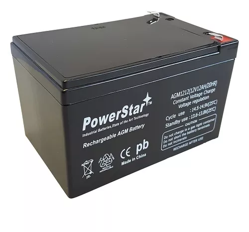12V 12AH F2 SLA Replacement Battery for APC SC620 - 3 YEAR WARRANTY